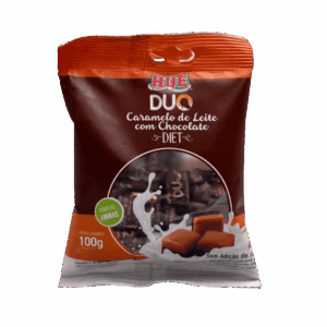 Caramelo DUO De Leite Com Chocolate 100g