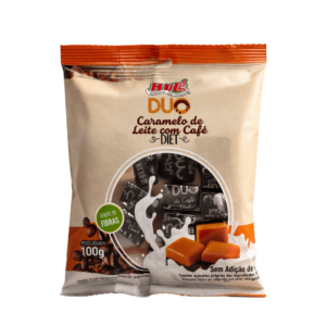 Caramelo DUO De Leite Com Café 100g